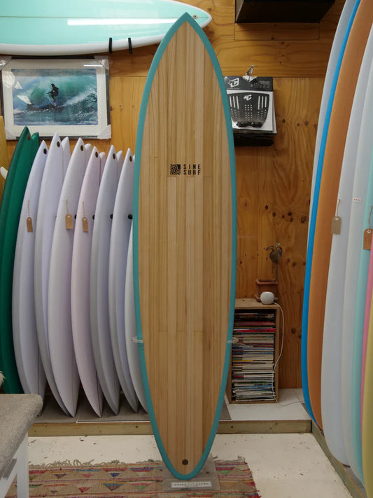 Kito Surf》 高性能|丈夫|エコ 木製ミッドレングスサーフボード Kito Surf》 高性能|丈夫|エコ 木製ミッドレングスサーフボード
